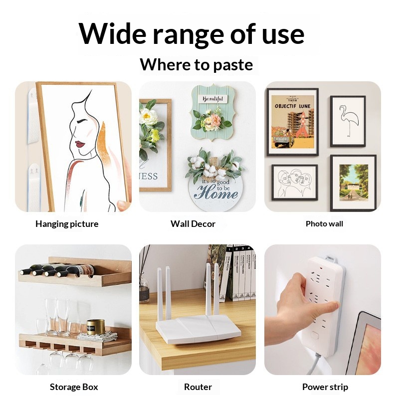 Picture Hanging Strip - Samoprzylepne haczyki do zawieszania obrazów bez