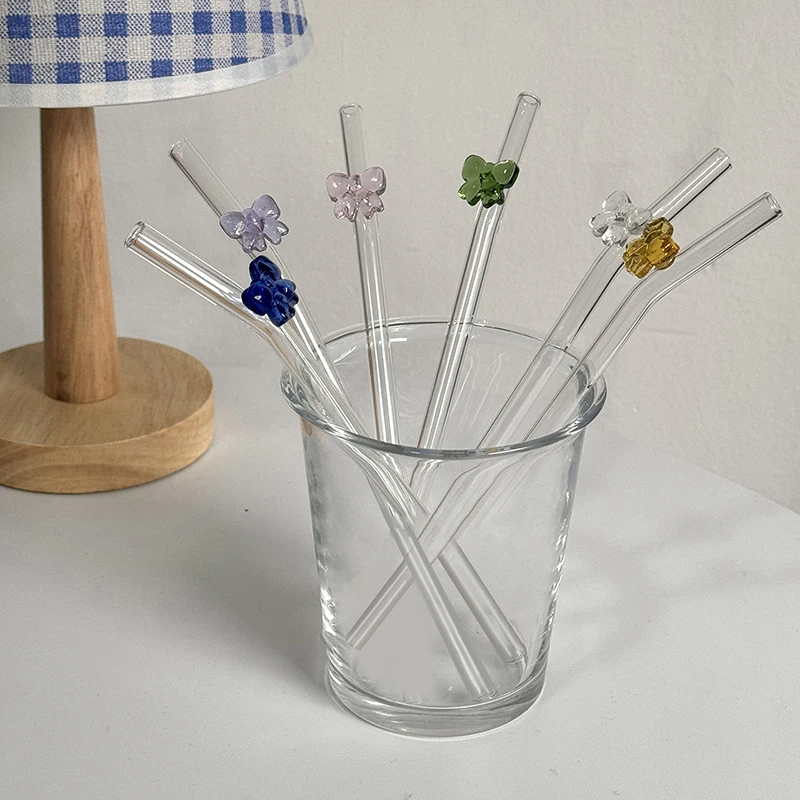Home Improvement Store - 1 szt. 19cm śliczna muszka szklana