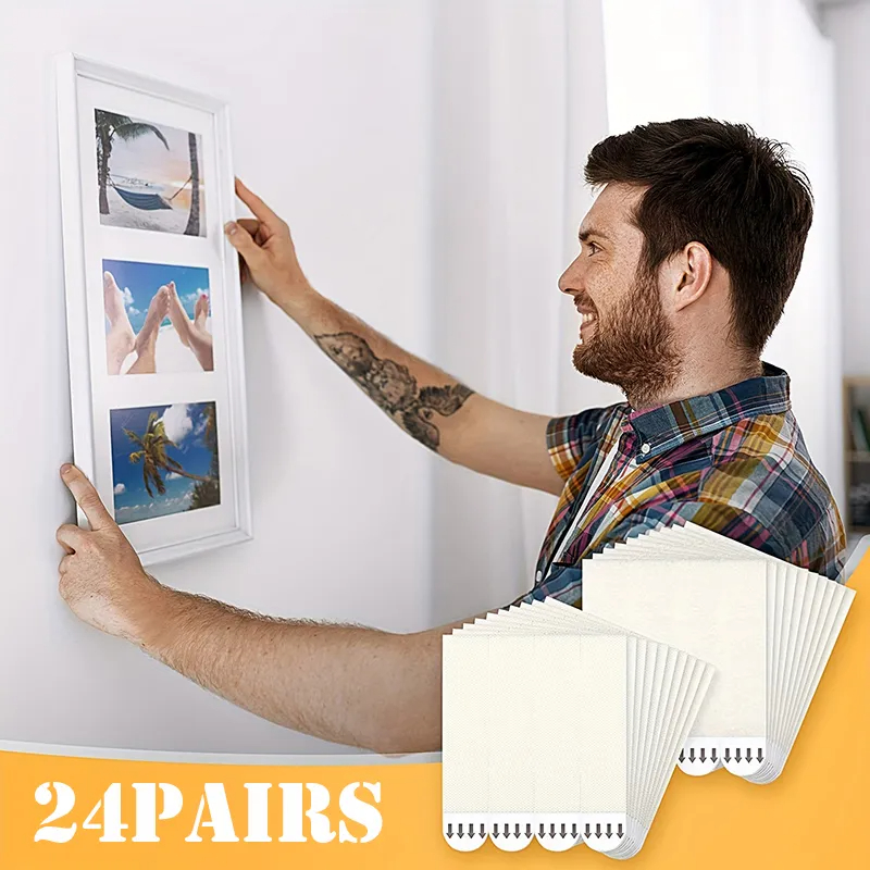 Picture Hanging Strip - Paski do zawieszania obrazów Wytrzymała, wyjmowana