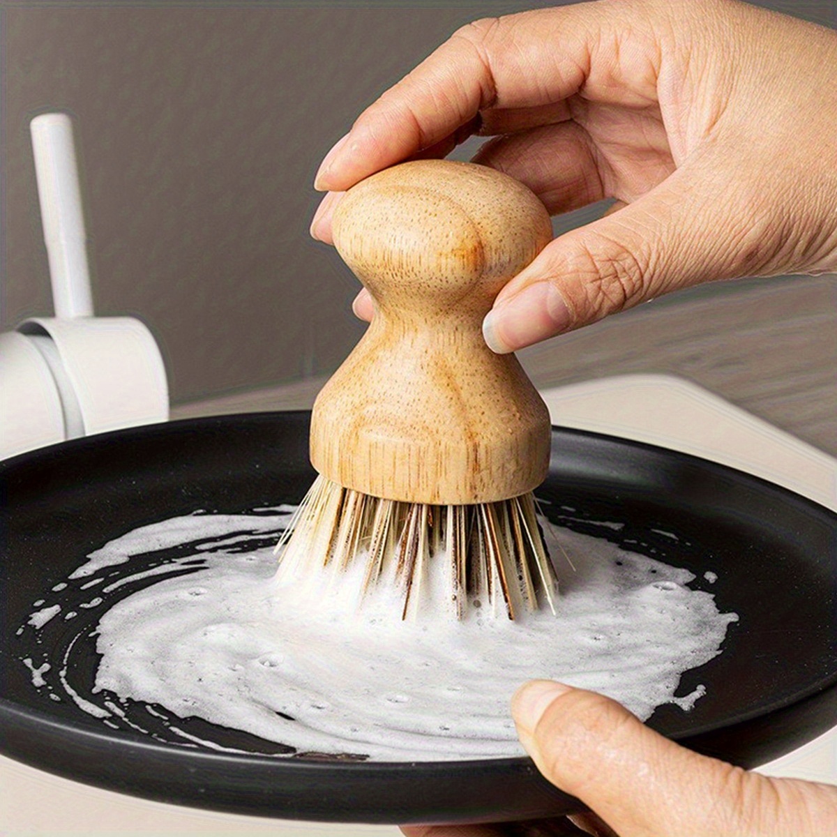 1 szt. Szczotka do mycia naczy – Wood Stain Brush recenzja i cena