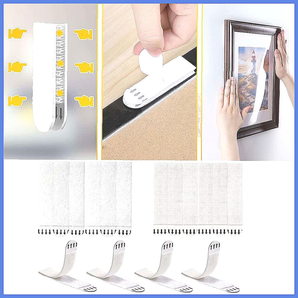 12 Par Wytrzymałych Pasków do  – Picture Hanging Strip recenzja i cena
