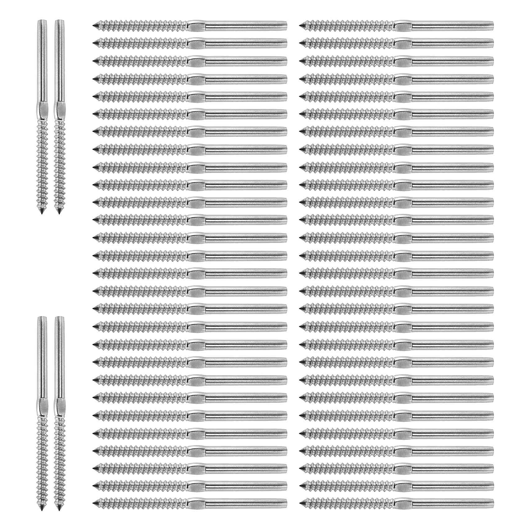 30 Par Śrub z Gwintem Lewo- i  – Deck Screw Stainless recenzja i cena