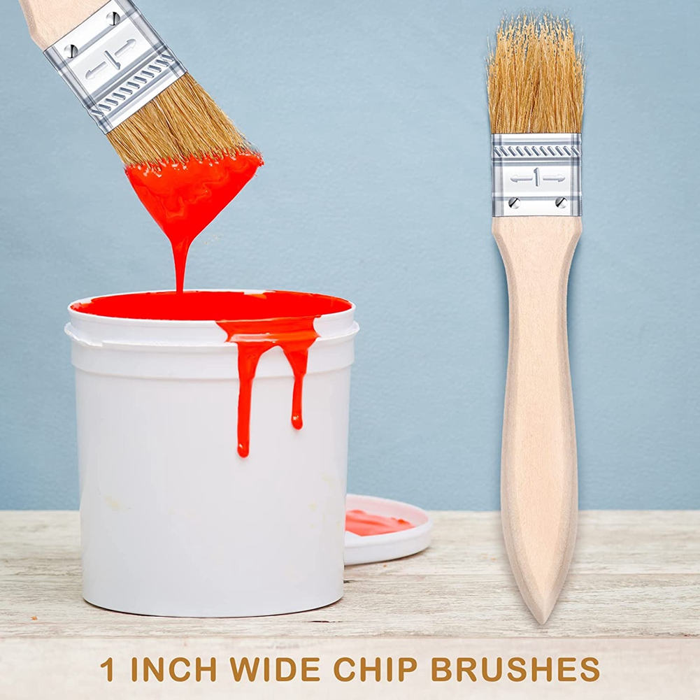 ABUH-100 szt. Pędzle malarskie – Wood Stain Brush recenzja i cena