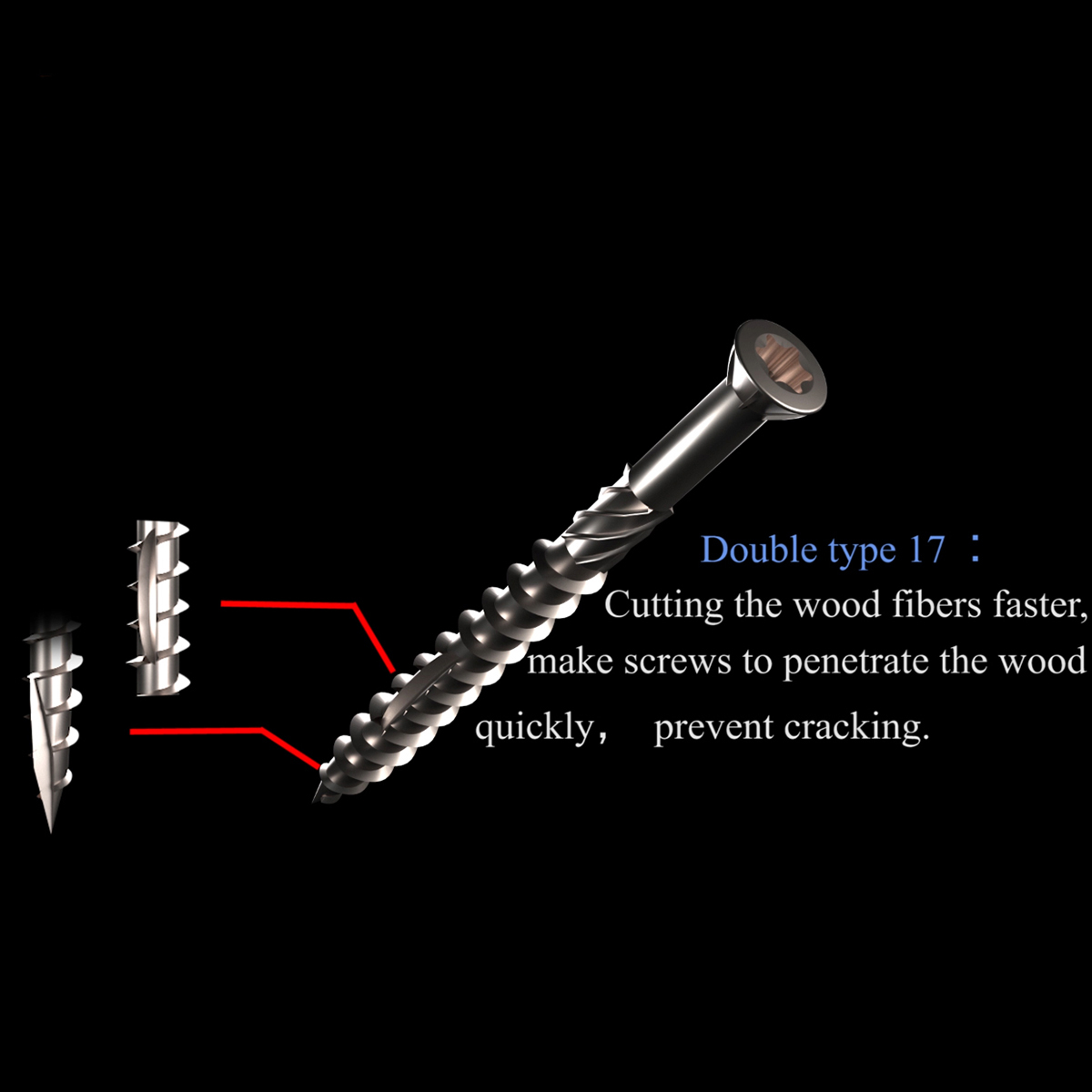 Zestaw wkrętów samogwintującyc – Deck Screw Stainless recenzja i cena