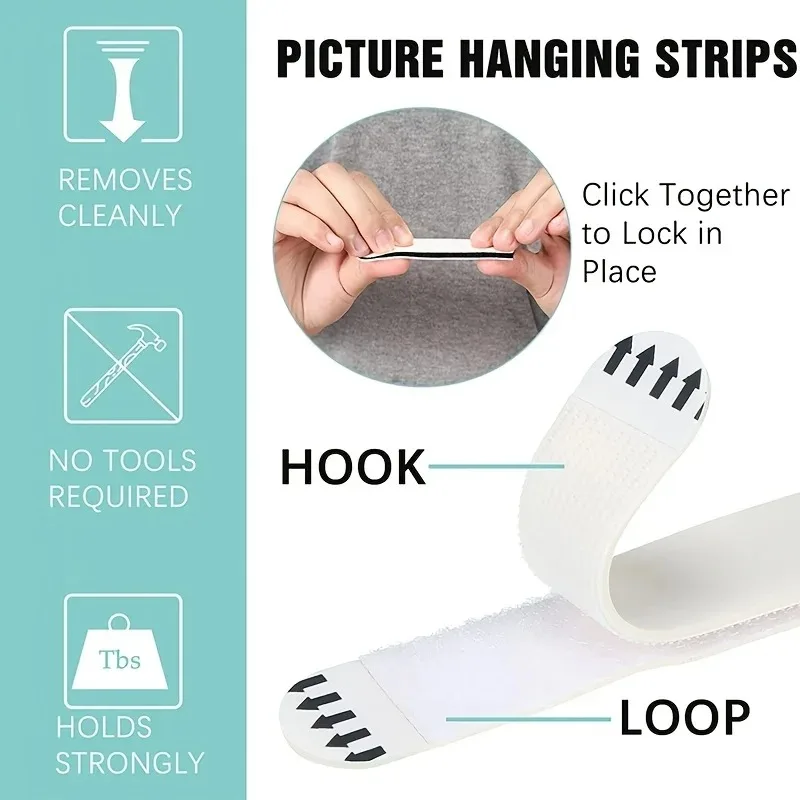 2026-48 szt. Podkładki do moco – Picture Hanging Strip recenzja i cena