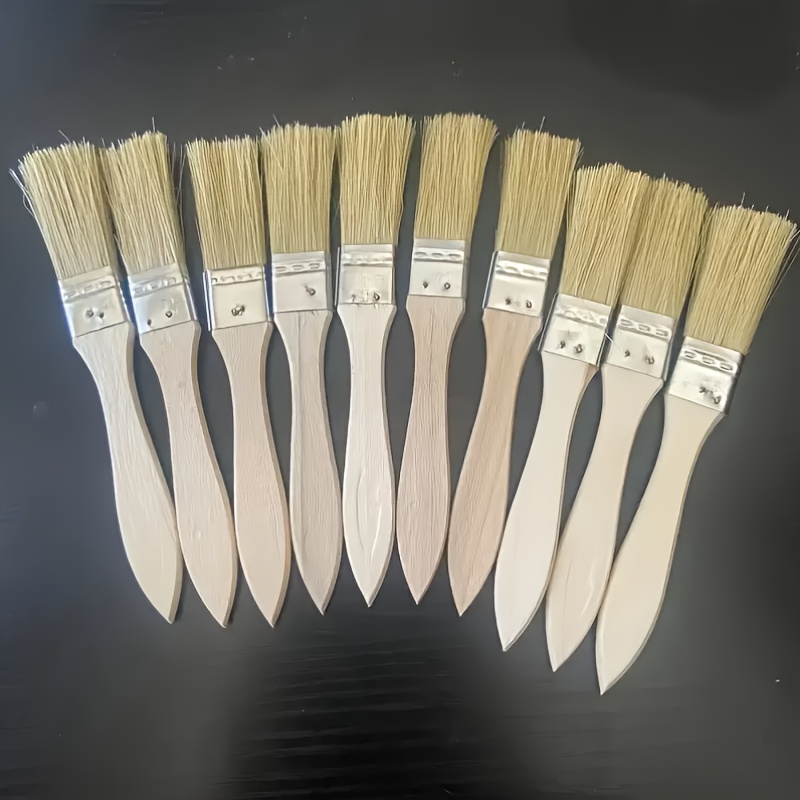 Zestaw 25 pędzli malarskich 1  – Wood Stain Brush recenzja i cena