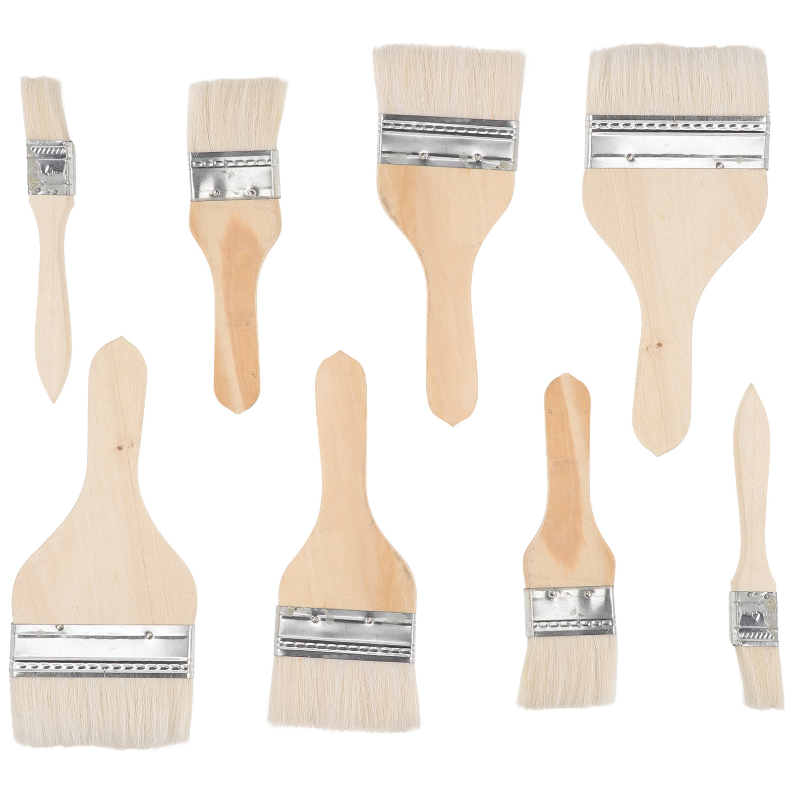 Zestaw 8 pędzli wełnianych z d – Wood Stain Brush recenzja i cena