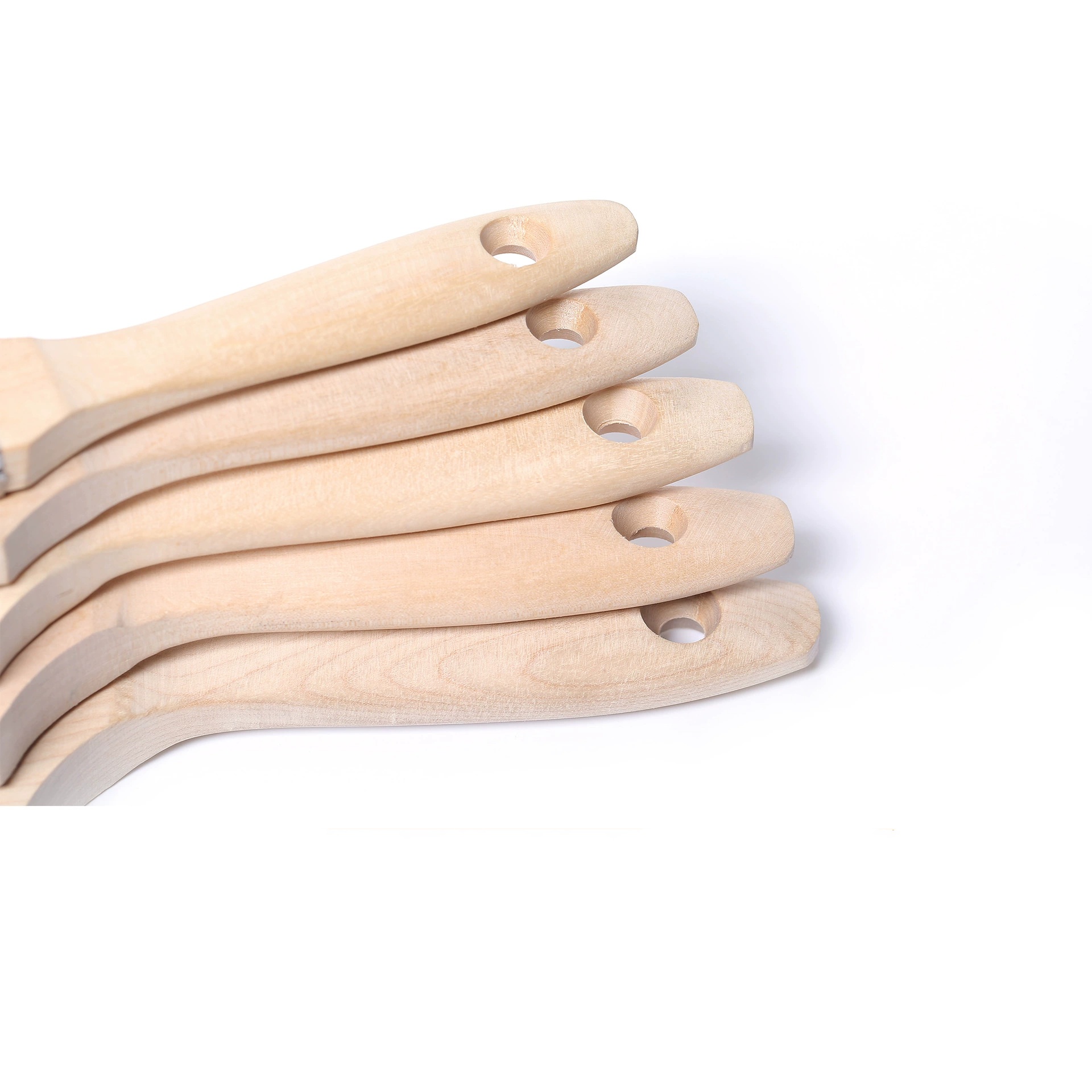 Zestaw 5 sztuk grubych pędzli  – Wood Stain Brush recenzja i cena