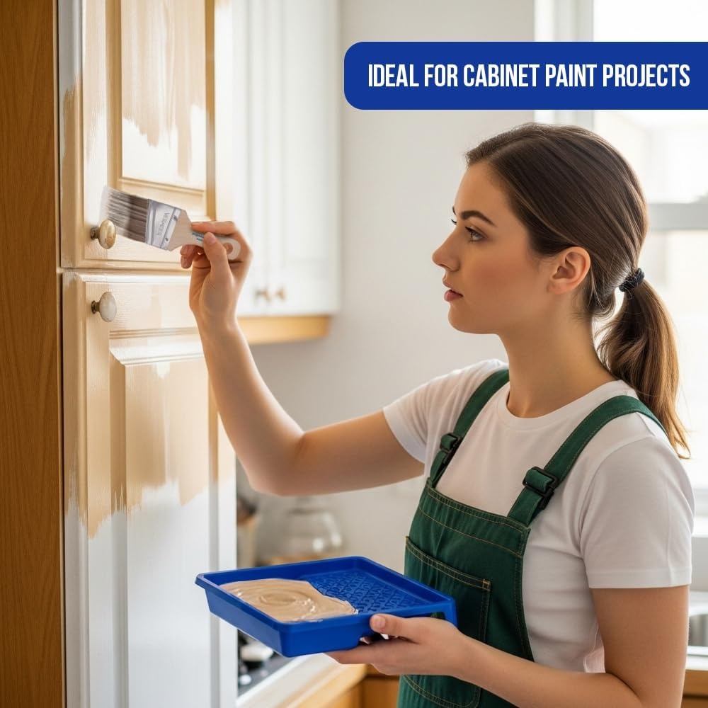 Zestaw 5 sztuk grubych pędzli  – Wood Stain Brush recenzja i cena